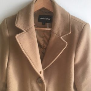 Portrait Coat in Tan / Camel from Manteaux Manteaux sz 4